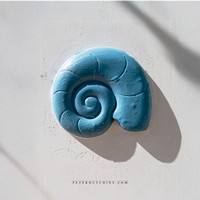 Fairlight Spiral – Coastal Wall Sculpture Canvas